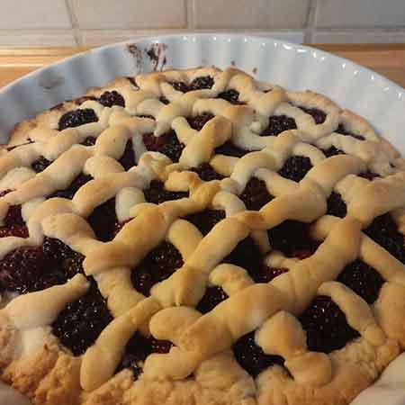 Crostata alle more