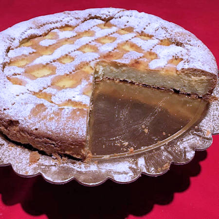 Crostata di Pasqua ricotta e crema