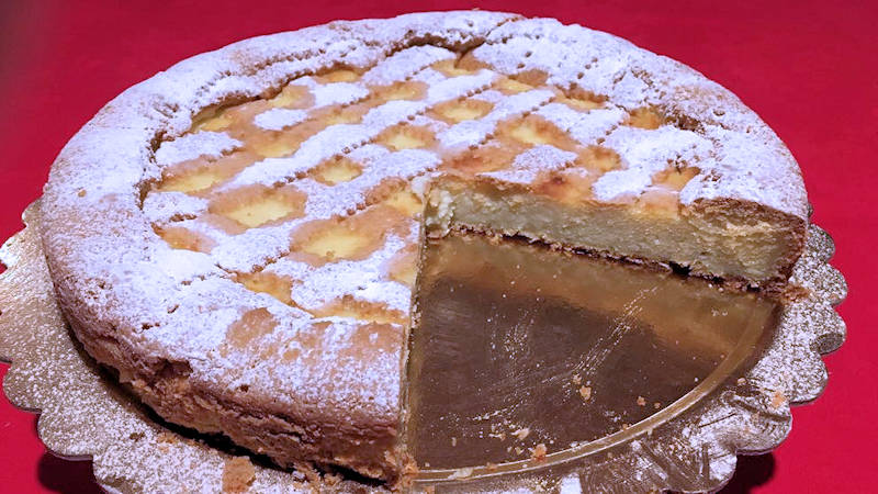 Crostata di Pasqua ricotta e crema