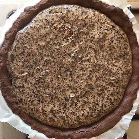 Crostata di ricotta e cacao