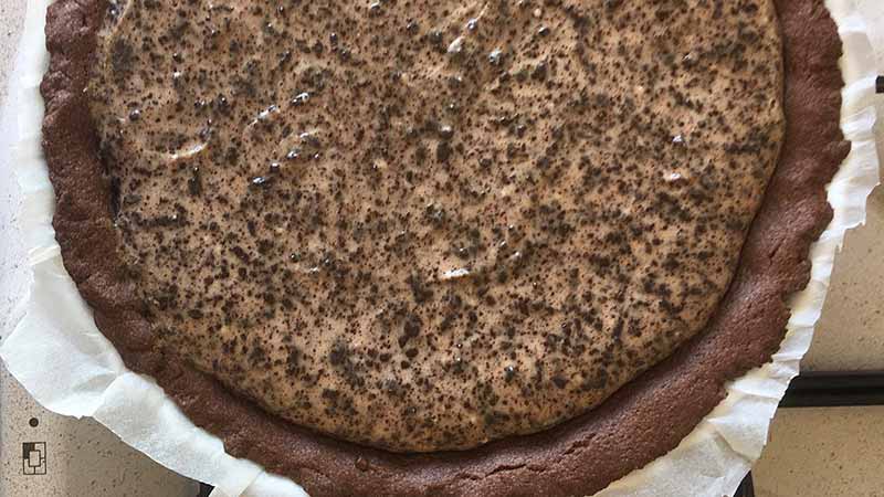 Crostata di ricotta e cacao