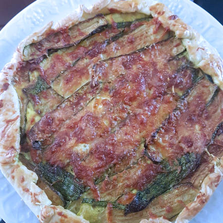 Crostata di zucchine