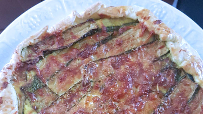 Crostata di zucchine