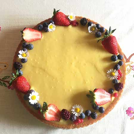 Crostata morbida alla crema