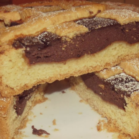 Crostata ricotta e cacao