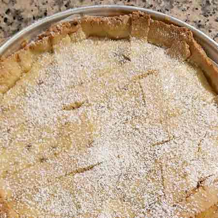 Crostata ricotta e cioccolata