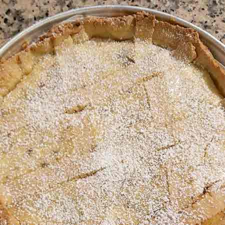 Crostata ricotta e cioccolata