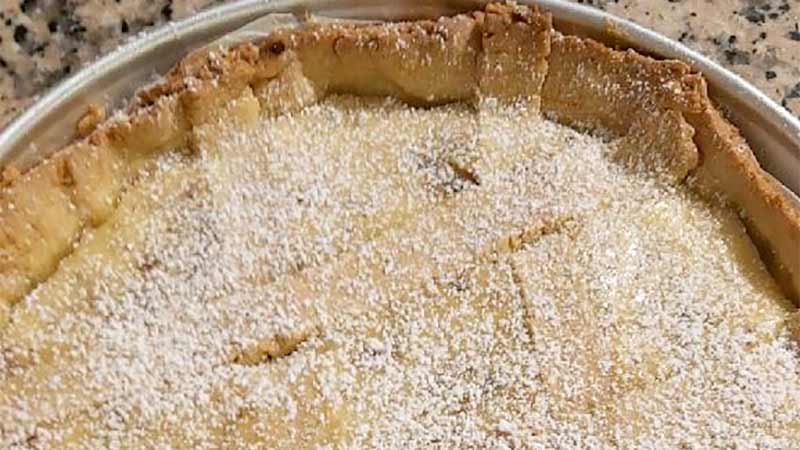 Crostata ricotta e cioccolata