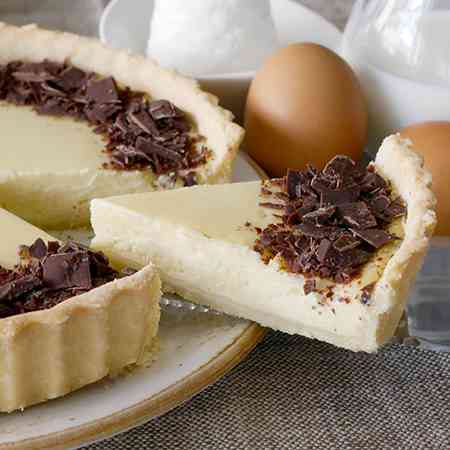 Crostata ricotta e crema