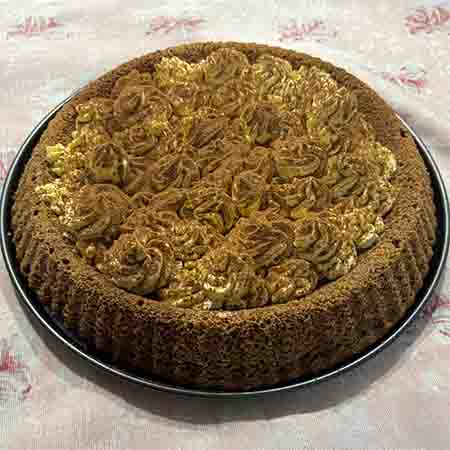 Crostata tiramisù morbida