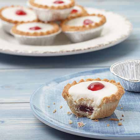 Crostatine cherry bakewell