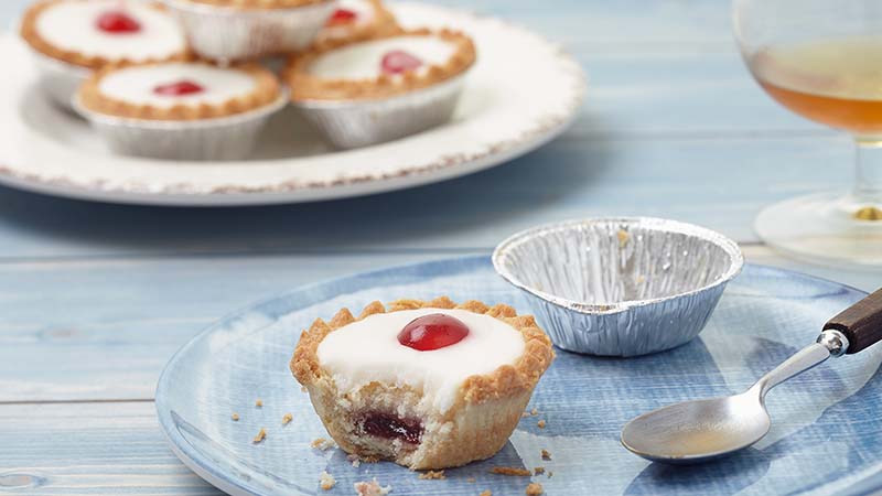 Crostatine cherry bakewell