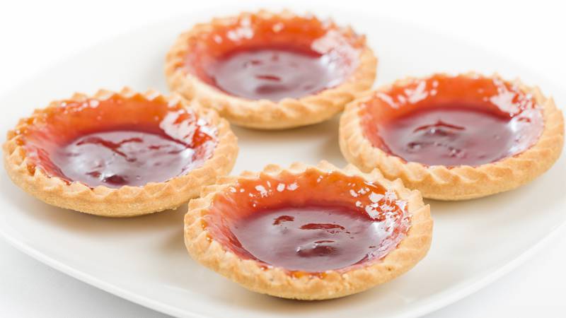 Crostatine vegane con marmellata