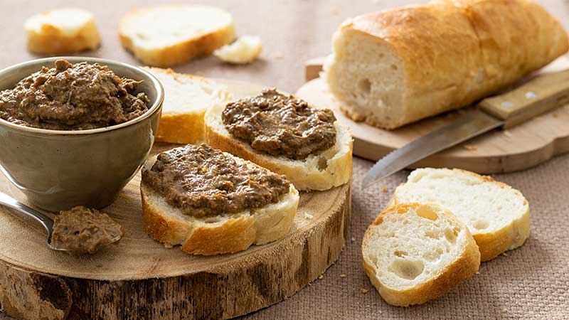 Crostini di fegatini toscani