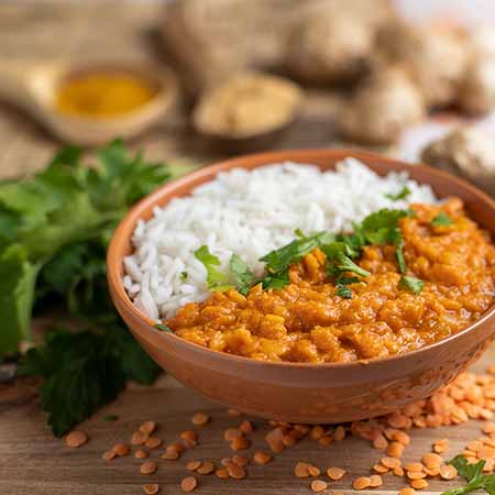 Curry di lenticchie