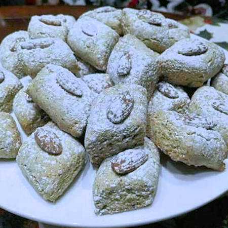 Dolcetti pistacchio e mandorle