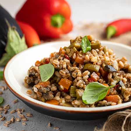 Farro con verdure