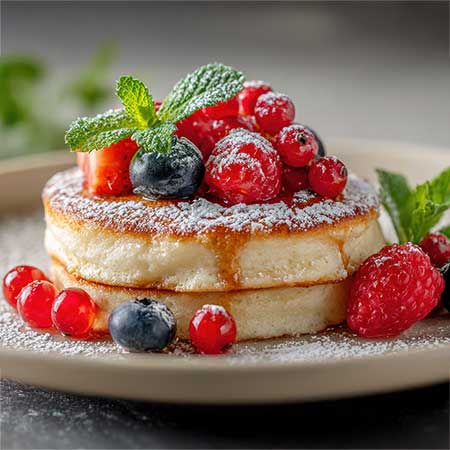 Fluffy pancake giapponesi