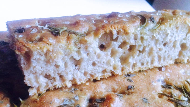 Focaccia ai cereali