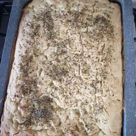 Focaccia all'origano