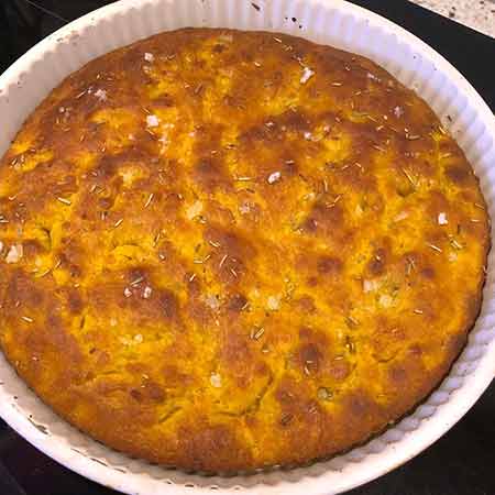 Focaccia alla zucca