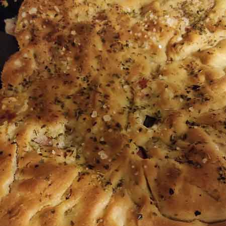 Focaccia croccante ripiena