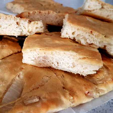 Focaccia di cipolla