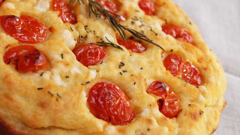 Focaccia di patate ripiena