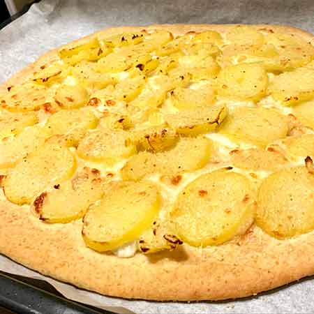 Focaccia di patate veloce