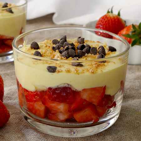 Fragole con crema al mascarpone