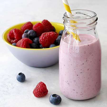Frappè ai frutti di bosco
