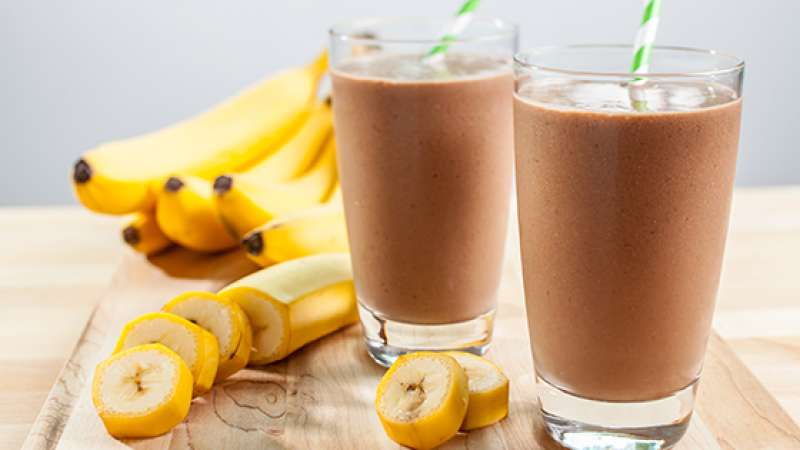 Frappè cioccolato e banana