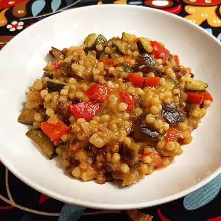 Fregola alle verdure