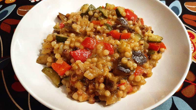 Fregola alle verdure