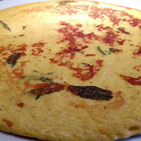 Frittata con la menta