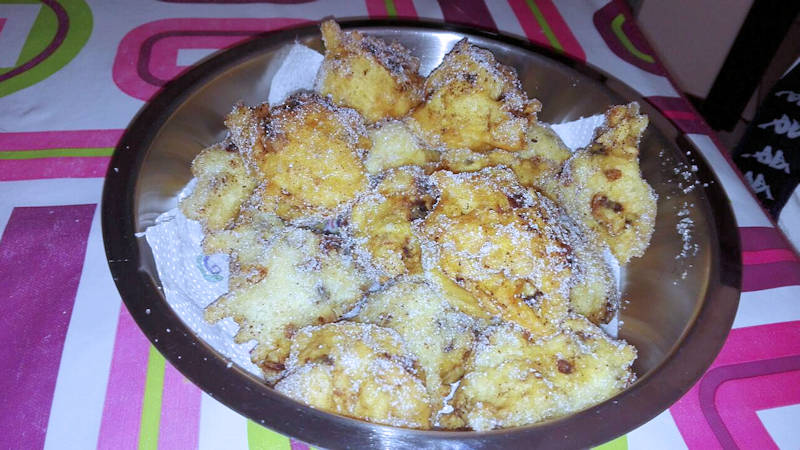 Frittelle al cioccolato