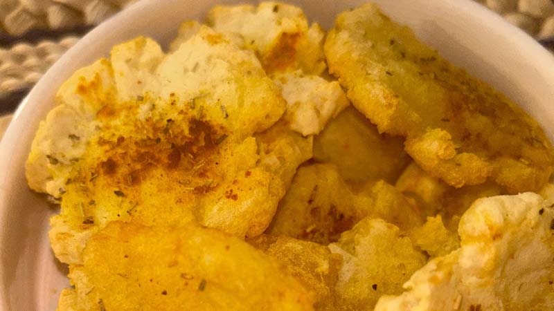 Frittelle di patate cotte