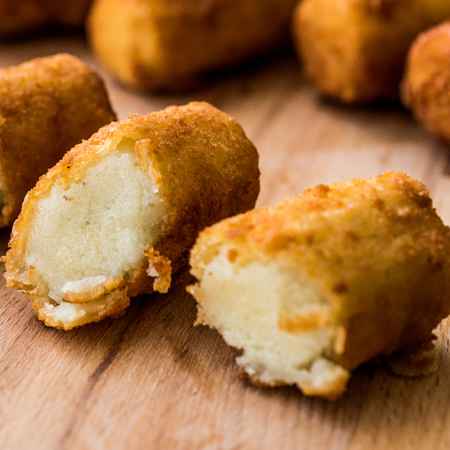 Frittelle di patate e formaggio