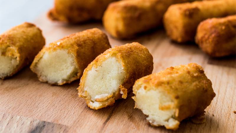 Frittelle di patate e formaggio