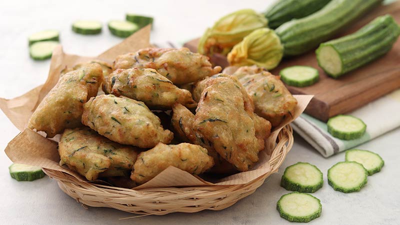 Frittelle di zucchine