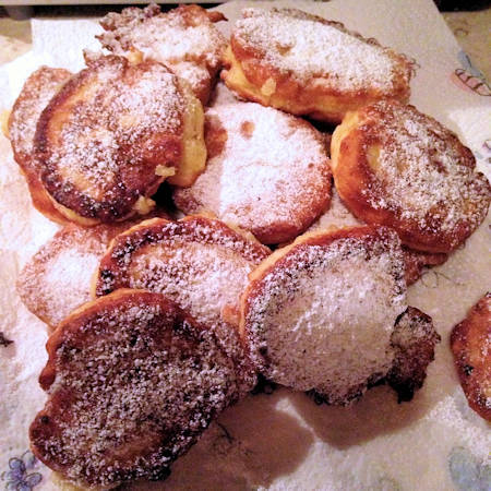 Frittelle mele e arance