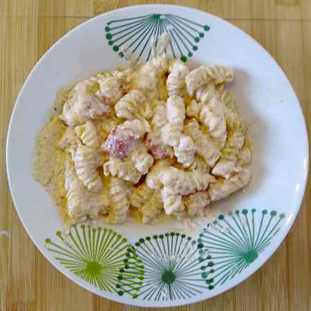 Fusilli risottati ricotta e pomodorini