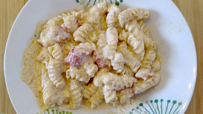 Fusilli risottati ricotta e pomodorini