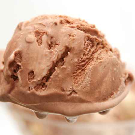 Gelato al cioccolato fondente vegan