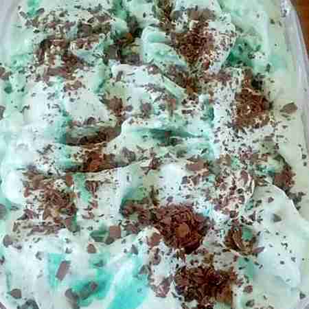 Gelato menta e cioccolato