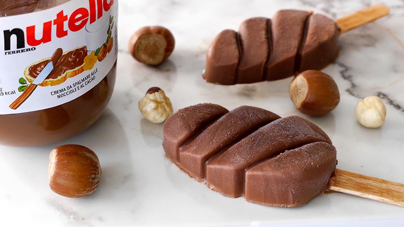 Ghiaccioli alla Nutella