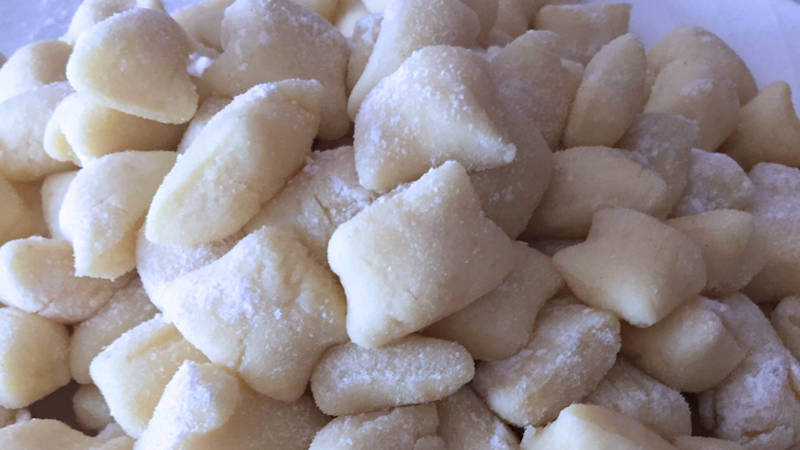 Gnocchi di patate senza uovo