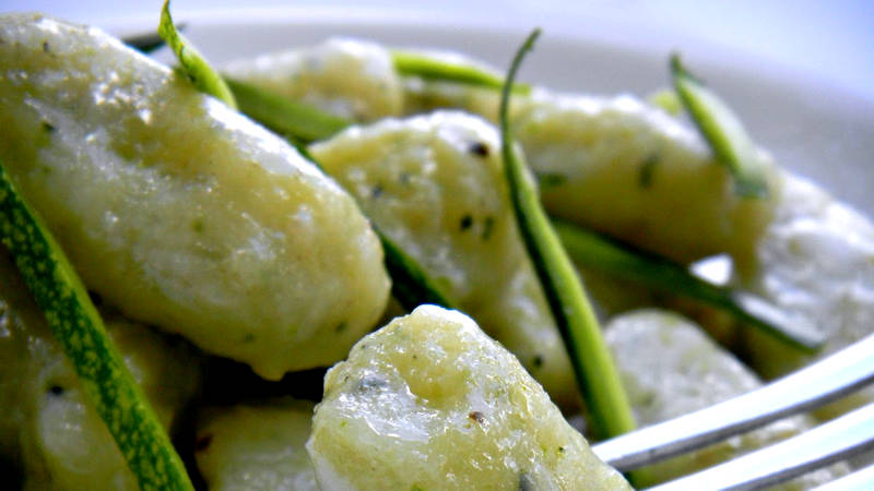 Gnocchi di zucchine