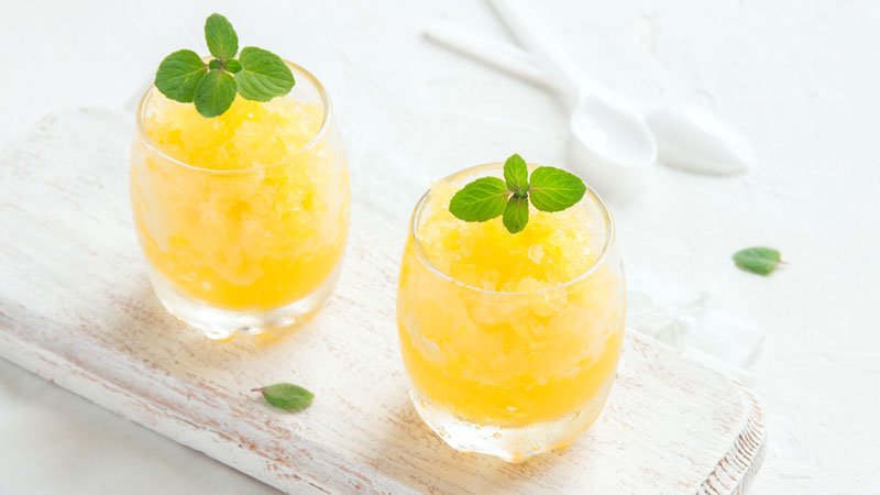 Granita al limone velocissima