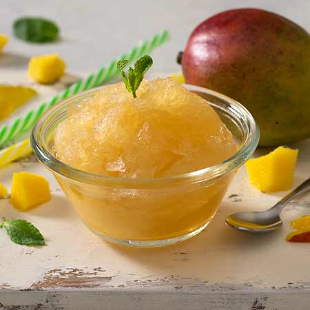 Granita al mango veloce